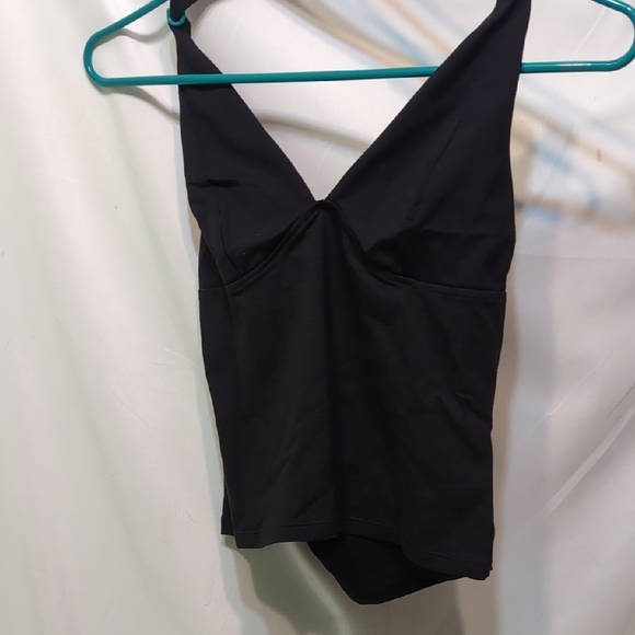 Intimately Free People Black Halter Top Size Medium NWT - Picture 1 of 6